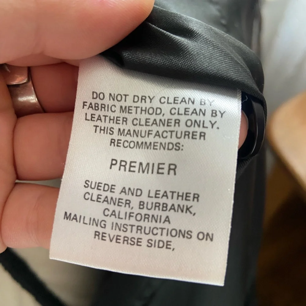 Carlisle Black Leather Blazer - Picture 7 of 7